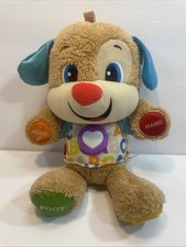 Fisher-Price Laugh Learn Smart Stages Puppy Plush Learning Toy Tested Working