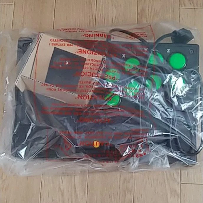 Rare Sega Fighting Stick SS for Sega Saturn V Saturn Arcade Gaming - Image 3 of 3