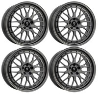 4 Mb Design Felgen LV1 8.5Jx20 ET45 5X112 Mattgrau FüR Seat Ateca Cupra Ateca Cu