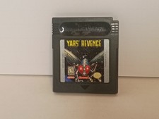 Yars Revenge Nintendo Game Boy Color GBC 1999 Telegames Tested & Works Authentic