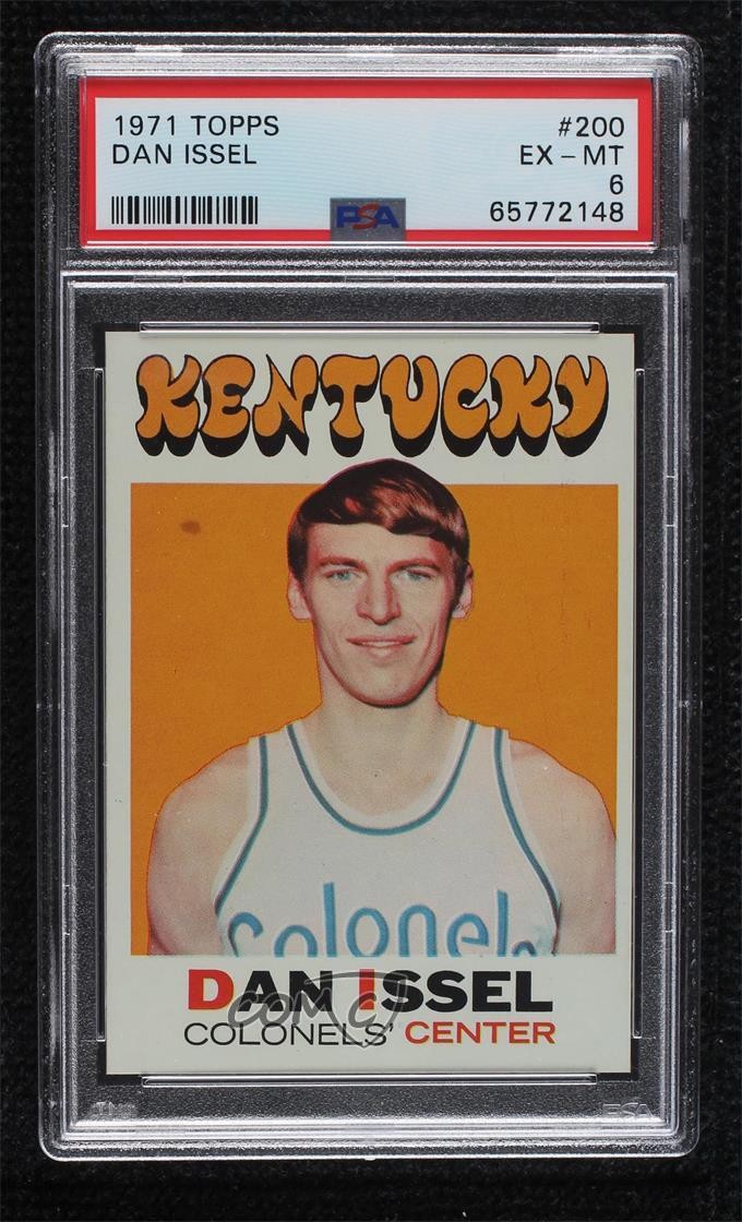 1971-72 Topps Dan Issel #200 PSA 6 HOF 02kp