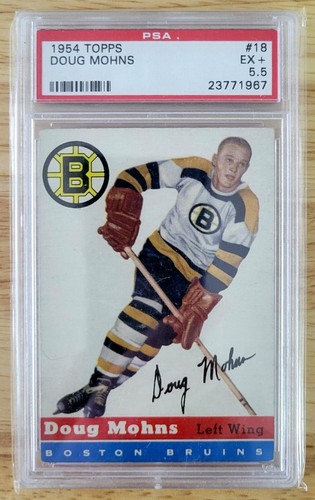 Doug Mohns #18 1954 Topps card
