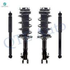 Set 4 Front Quick Complete Strut - Rear Shock For 2006-2011 Honda Civic Si Set 4 Front Quick Complete Strut - Rear Shock For 2006-2011 Honda Civic Si