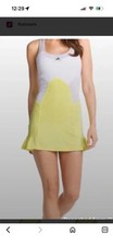 Adidas by Stella McCartney tennis dress white and yellow size 36