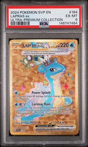 Lapras ex graded PSA 6 for sale on eBay