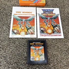 Atari 2600 Game Lot CIB Tested Space Invaders Yars Revenge Riddle Of The Sphinx 