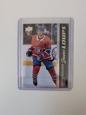 2021-22 Upper Deck extended series Mattias Norlinder jeunes loups