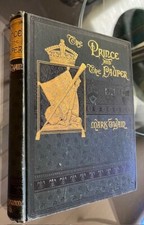 SALE! VG+ THE PRINCE AND THE PAUPER - Mark Twain 1st ED, 1st STATE 1881