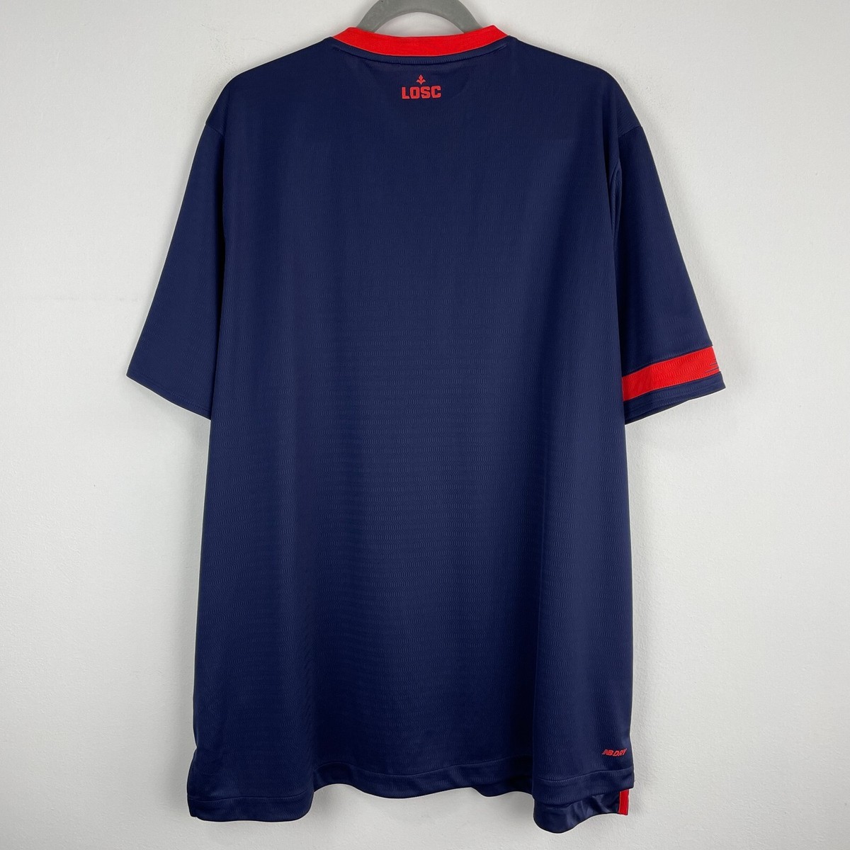  RED BRICKS サッカーシャツ ネイビー Lille LOSC 2023/2024 New Balance Third Football Shirt Soccer