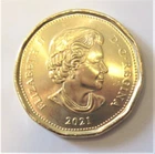 2021 CANADA $ 1 LOONIE CIRCULATED COIN  - combined shipping