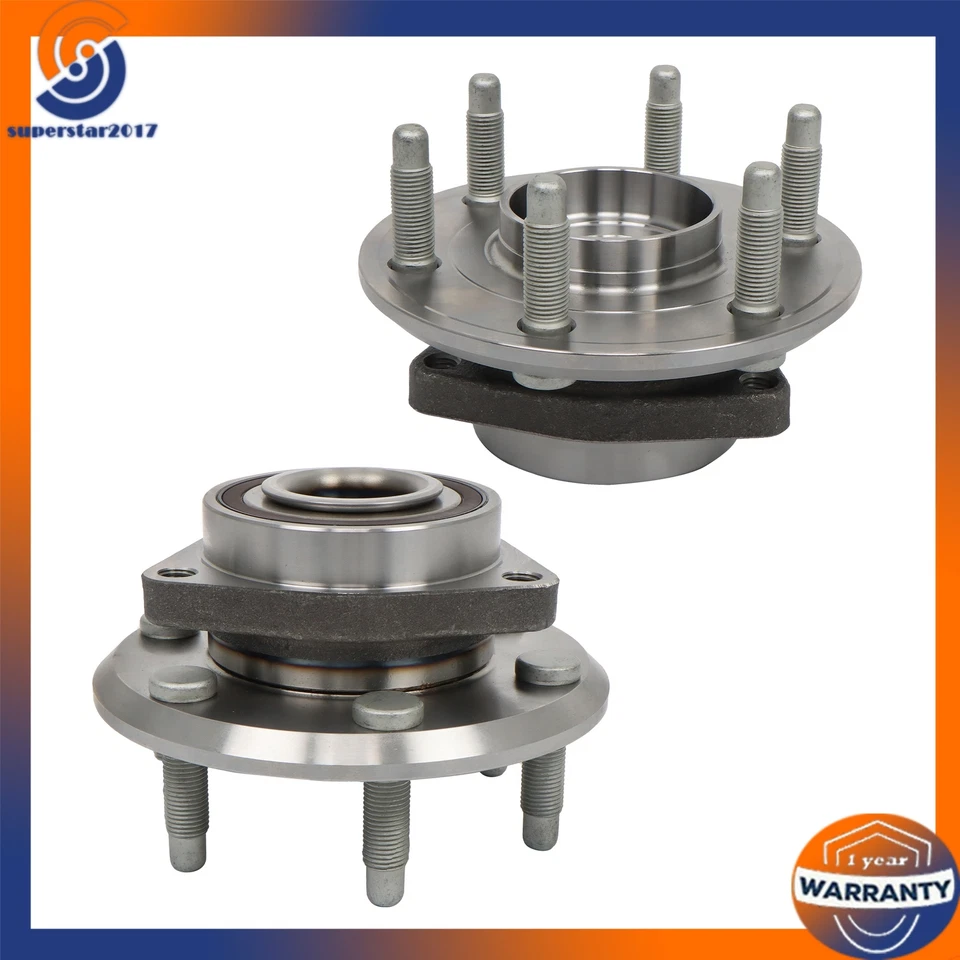 Rodamientos de cubo de rueda delantera 2 piezas para Chevy Traverse GMC Acadia Buick Enclave 513277 Foto 3 de 4