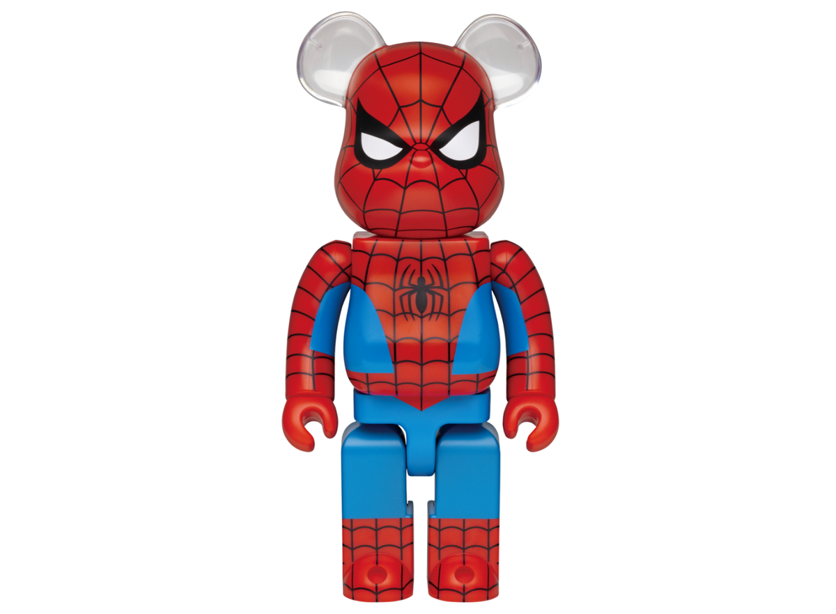 BearBrick [MediCom Toys] Spider-man 400% from Happy Kuji SP Award