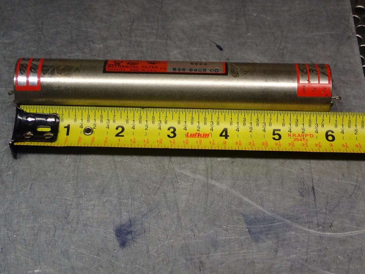 Collins Type F100 Z7 6922 526 9405 00 Mechanical Filter New Old