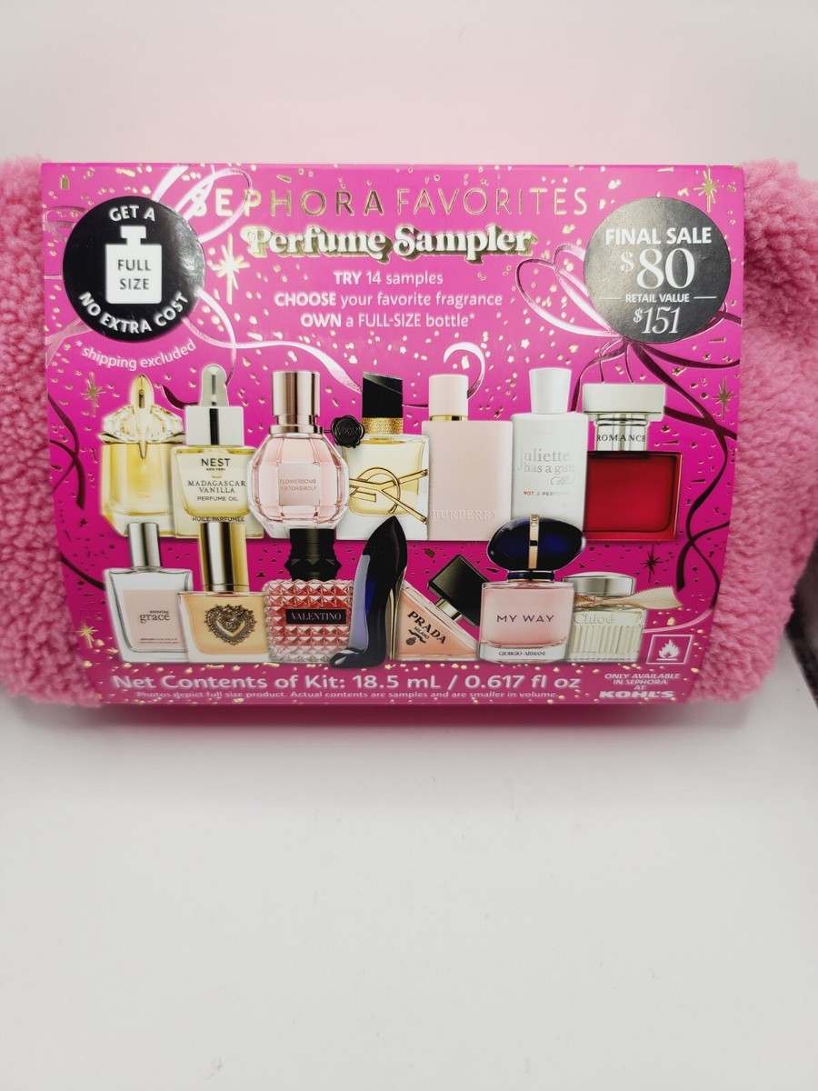 Sephora Kohls Womens Cologne Fragrance Sampler Kohls