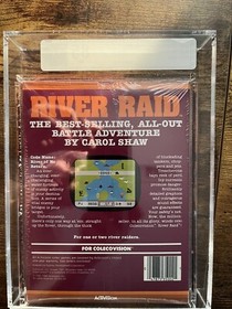 VGA graded 85 River Raid 1984 colecovision