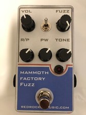 Mammoth Factory Fuzz Guitar Effects Pedal (Zvex Mastotron Clone)