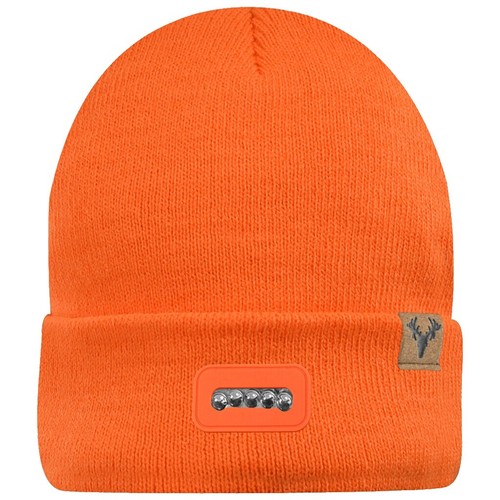 Autumn Mini Stripe Beanie Hat, Safety Orange | eBay