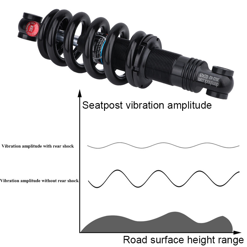 Ammortizzatore Posteriore Ad Aria DNM AO-6 In Alluminio 125mm Per MTB E Bici Pieghevoli - Foto 6
