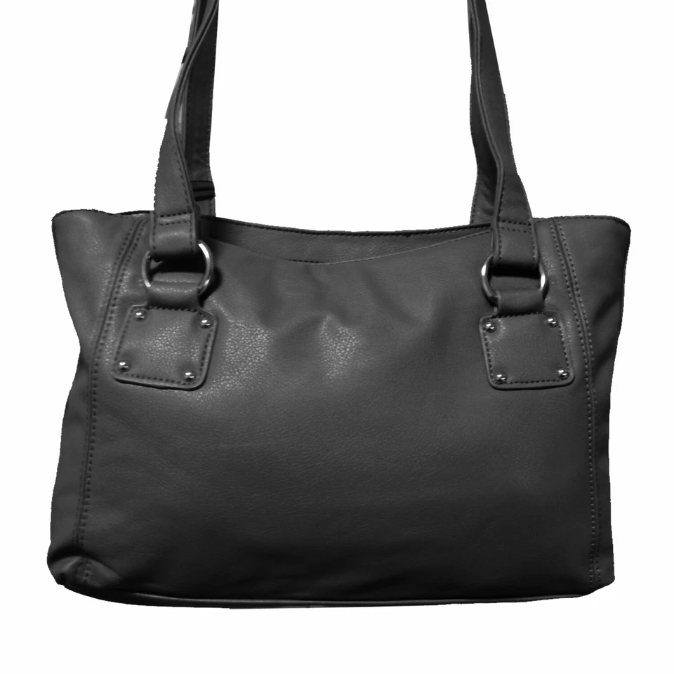 NEW BAGS  Basic Damentasche Umhängetasche Handtasche Schultertasche schwarz - Bild 2 von 2