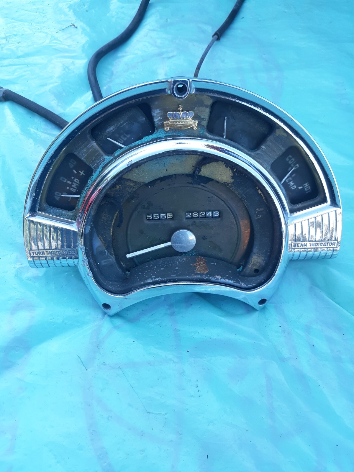 1950 Chrysler Instrument Cluster eBay
