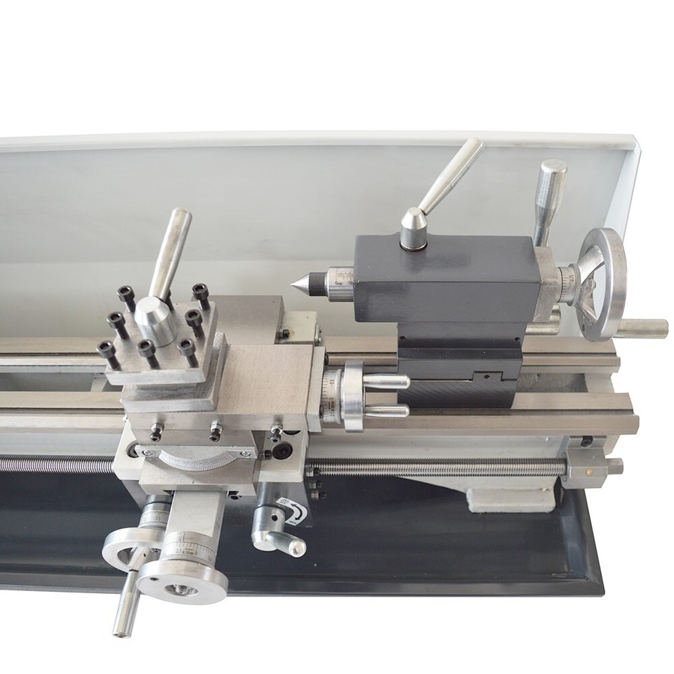 WM210VI Precision Metal Lathe Inch Thread Bench Lathe Brushless Motor 8 ...