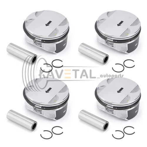 2.4L Engine Overhaul Rebuild Kit w/ Rods & Timing Chain VVT For Chevy Buick GMC - Picture 7 of 22