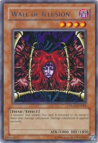 illusion yugioh cards Yu-Gi-Oh Card - DLG1-EN084 - WALL OF ILLUSION (rare)