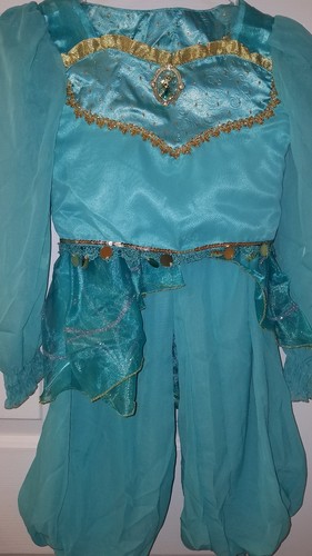 Disney Store Aladdin Princess Jasmine Costume Sz 7/8