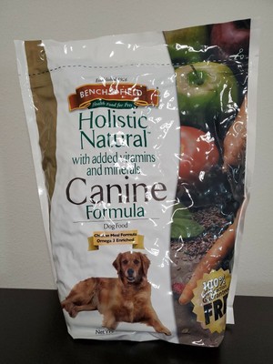 bench & field holistic natural canine formula