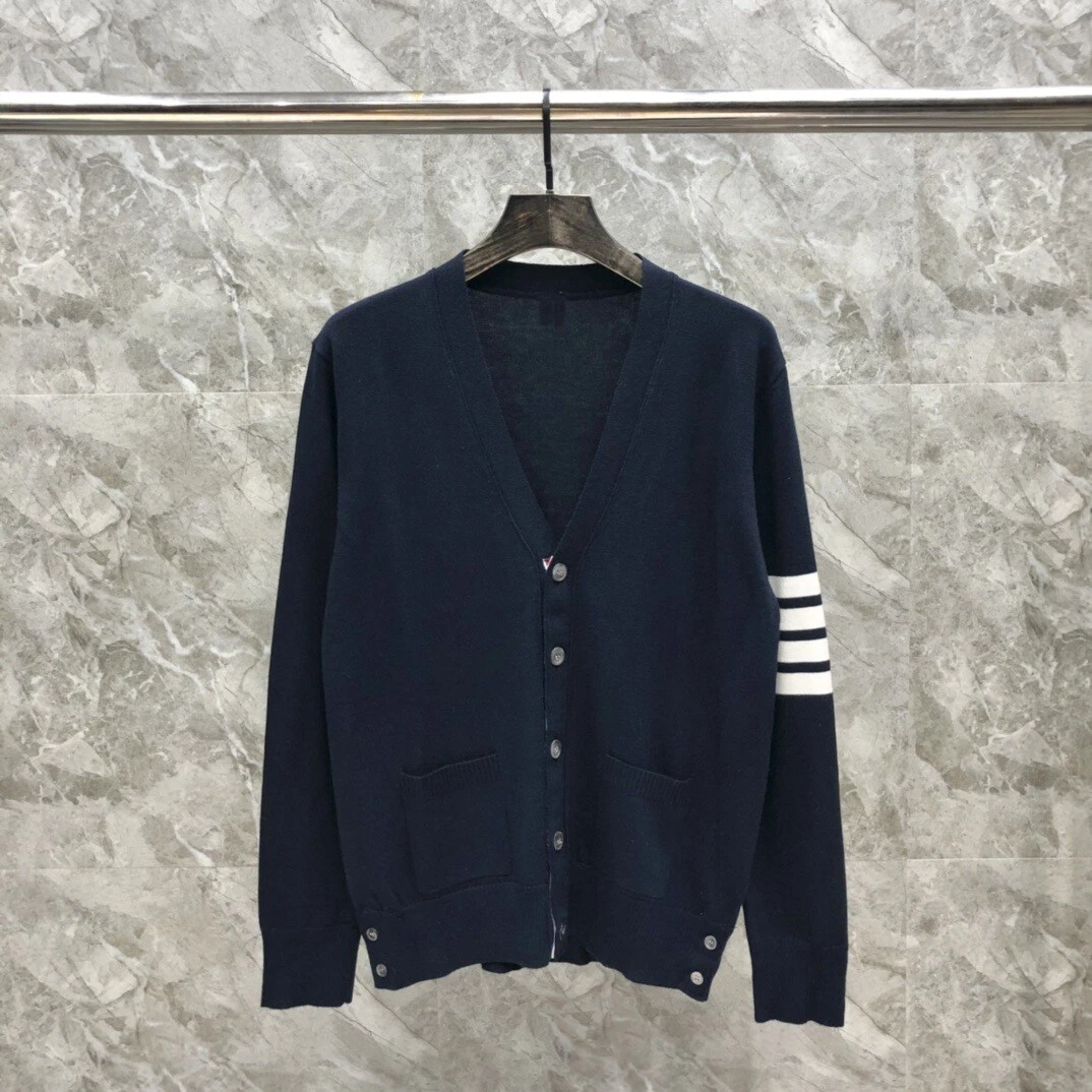 Maglione cardigan donna Thom Browne in maglia
