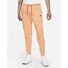 Nike Sportswear Tech Fleece Joggers Orange Frost Washed CZ9918-835 Men's Medium