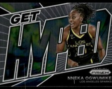 2022 Panini Prizm WNBA Nneka Ogwumike 8 Get Hyped Los Angeles Sparks