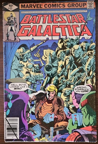Marvel Comics Group Battlestar Galactica 1980 #11 Bronze Age VG ...