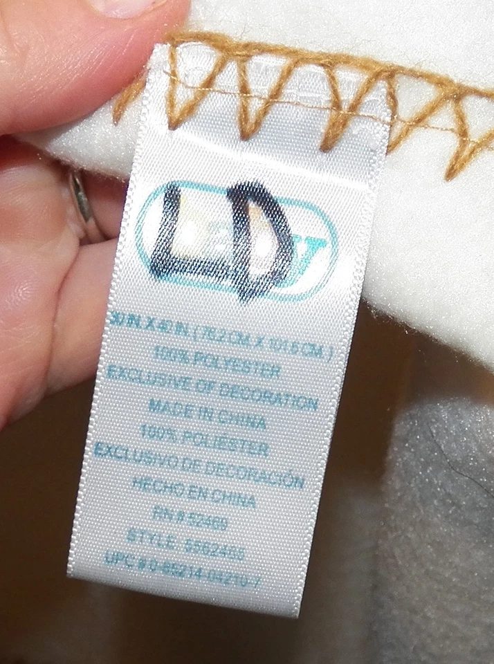 Manta de seguridad Baby Connection oso de peluche verde luna crema Lovey Stars Foto 3 de 4