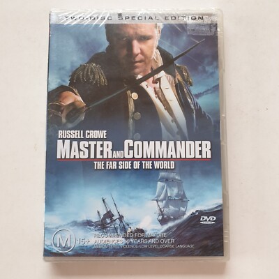 Master And Commander (DVD, 2003) PAL Region 4 (2-Disc Special Edition) Russell