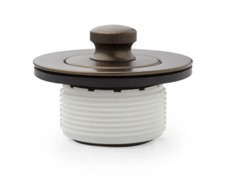 NEW Signature Hardware SH612ORB 49 Lift and Turn Tub Drain and Adapter Sleeve