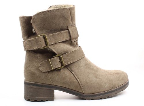 ankle heel boots with laces