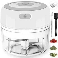 Electric-Herb-Grinder-Large-3.4oz-USB Rechargeable 3.5'' Powerful Grinder for...