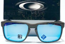 NEW Oakley HOLBROOK Woodgrain Polarized Deep Water PRIZM H2O Sunglass 9102-J9