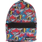Pokemon Backpack Bag Rucksack Poke Ball Overall Print Polyester Fabric Difuzed