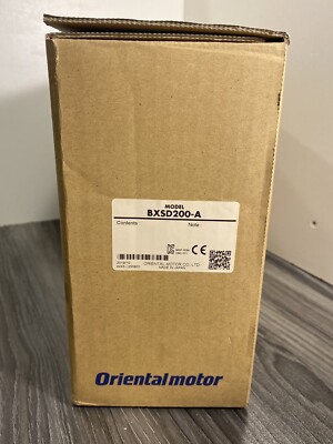 Oriental Motor 2019 BXSD200-A DC Brushless Motor Driver Single PH 100-120VAC USA