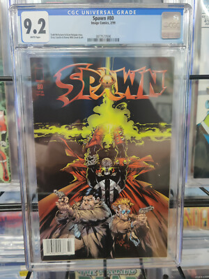 SPAWN #80 (1999) - CGC GRADE 9.2 - NEWSSTAND EDITION - THE CLEANSING - CAPULLO!