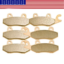 Front Rear Sintered brake pads For CAN-AM Commander 1000 Severe Duty 2011-2015