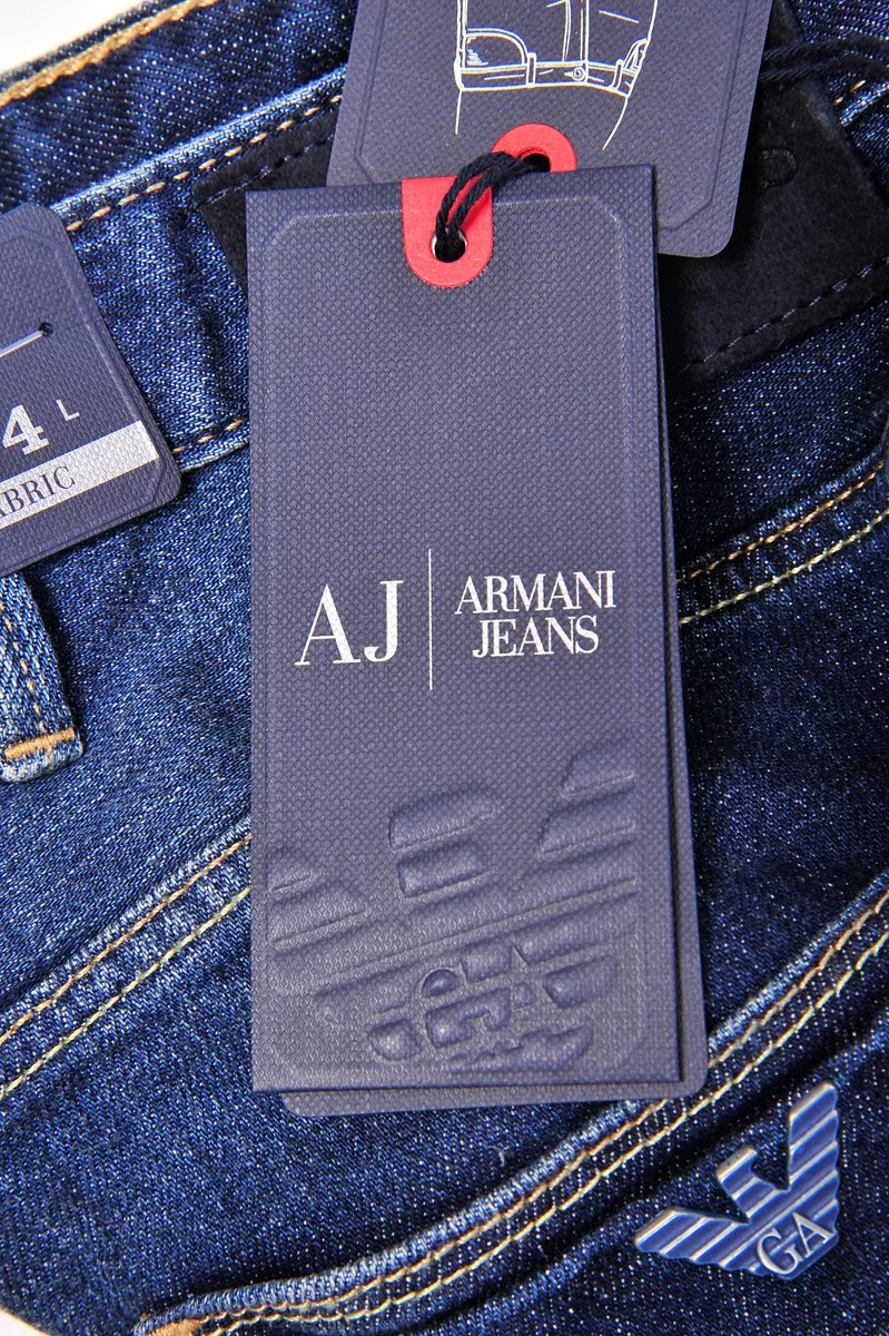 Jeans Armani Jeans AJ SLIM FIT Cotone Uomo Denim B6J939C 15 eBay