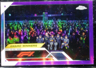 2023 Topps Chrome Formula 1 F1 #191 Max Verstappen Purple /399