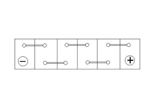 BATTERIA AUTO BOSCH S5002 0092S50020 54 AH 530A 207x175x190 - Foto 8 di 12