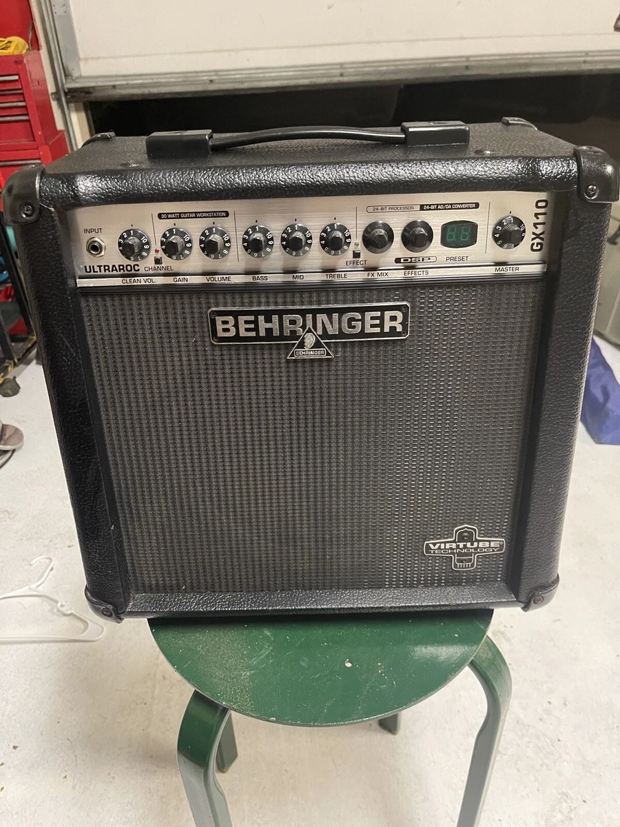 Behringer Gx110 Virtube Ultraroc Amp | eBay