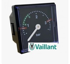 Idrometro Manometro Pressione 0-3 Bar Originale Caldaie Vaillant 101250 VC, VCW