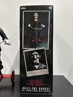 NECA Jigsaw Saw Billy the Puppet on Tricycle 12“ Action NECA Jigsaw Saw Billy the Puppet on Tricycle 12“ Action