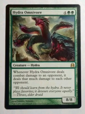 MTG - Hydra Omnivore - Commander 161/318 - Regular Rare - Group Thug